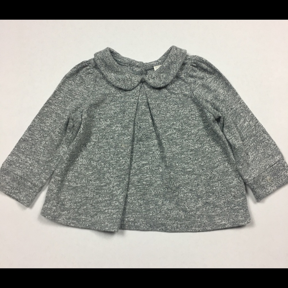 Girls Gap Gray Top Size 6-12 months